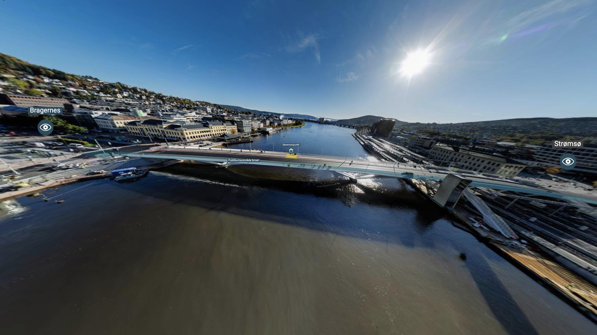 Offisiell åpning av den nye Bybrua 25.okt! Klikk her for å se arenaene i 360 grader!
