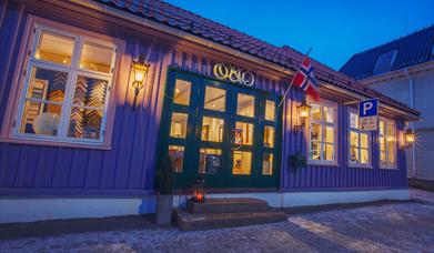 Utvendig på galleri Oddvar Olsen & Co