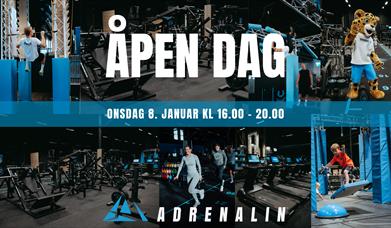 Åpen dag Adrenalin Drammen 8.januar