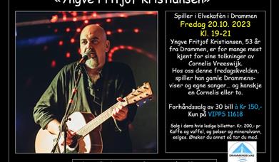 Yngve leverer alltid rikelig med gode fortellinger og god musikk.
