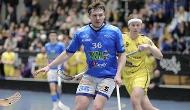 NOR 92's Matias Palm (bildet) er klar for å yte sitt beste i den første kampen i 2025 mot de suverene serielederne Slevik.
