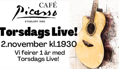Vi feirer 1 år med torsdags live!