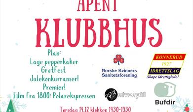 Juleavslutning Åpent Klubbhus