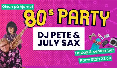 Dj Pete og July Sax
