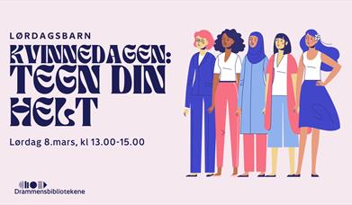 Kvinnedagen - tegn din helt