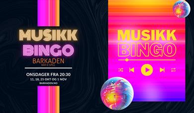 Velkommen til Musikkbingo onsdager klokken 20.30 på Barkaden