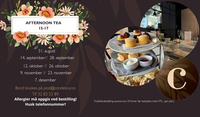 Afternoon tea på Condelica