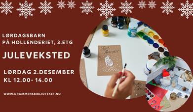 Juleverksted på Drammensbiblioteket