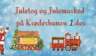 Juletog og julemarked på Krøderbanen søndag 1. desember