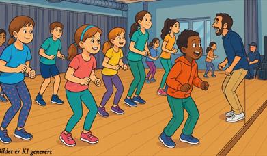 Salsa for barn med Bailan2