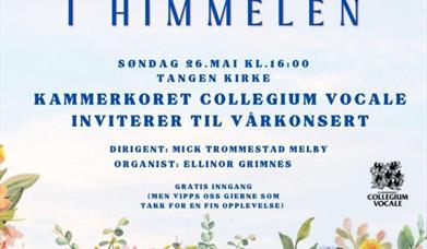 Konsert Tangen kirke 26. mai kl. 16.00