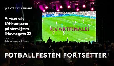 06.07. Fotball-EM hos Gateway Studios!