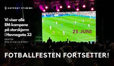 25.06. Fotball Em hos Gateway Studios!