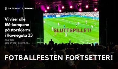 02.07. Fotball-EM hos Gateway Studios!