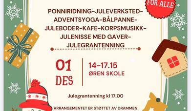 JULEGRANTENNING OG ADVENTSARRANGEMENTRANGEMENT