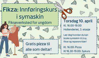 Fikza: Innføringskurs i symaskin