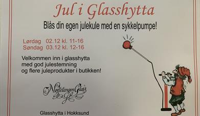 Blås din egen julekule med en sykkelpumpe!