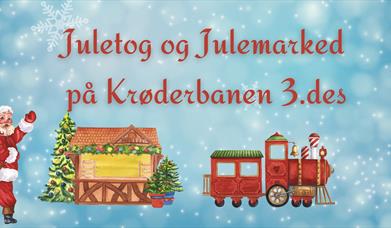 Søndag 3. desember blir det juletog og julemarked på Krøderbanen