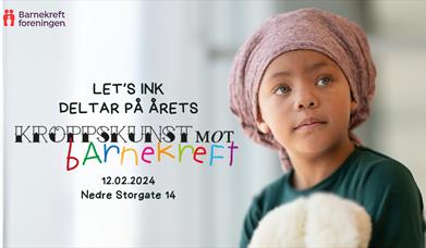 Kroppskunst mot barnekreft