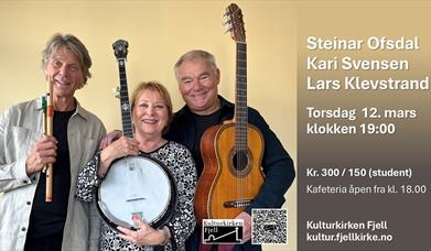 Steinar Ofsdal, Kari Svendsen og Lars Klevstrand