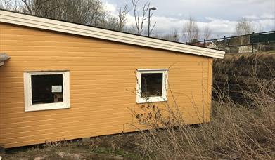 Klubbhuset til Helleristningen skolekorps på Åskollen