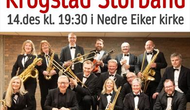 Julekonsert med Krogstad Storband