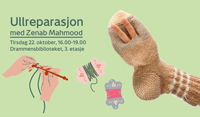 Bli med på kurs i reparasjon av ull!