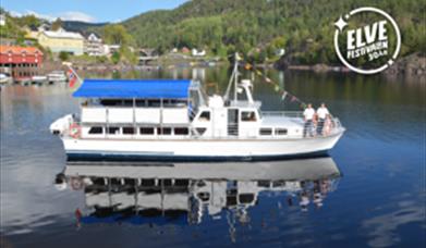 Elvecruise med MS Drammen og Drammen Guideforening