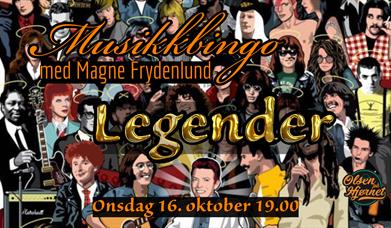 Musikkbingo med Magne Frydenlund
