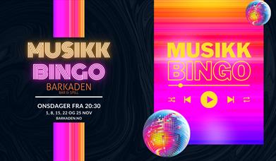 Hver onsdag i november er det musikkbingo på Barkaden