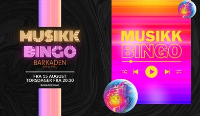 Musikkbingo på Barkaden hver torsdag
