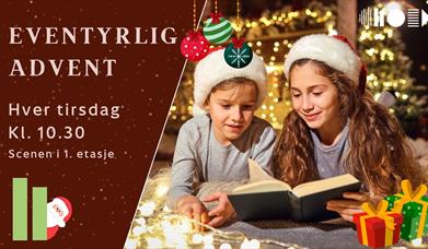 Eventyrlig advent på Drammensbiblioteket