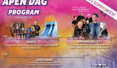 Program Åpen dag hos Aass Bryggeri