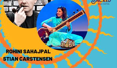 Rohini Sahajpal og Stian Carstensen