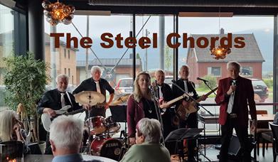 The Steel Chords på Solberg Pub og Bistro. Foto: Monita Zissis.