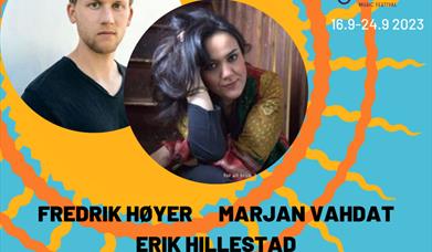 Tehus med Erik Hillestad, Fredrik Høyer og Marjan Vahdat