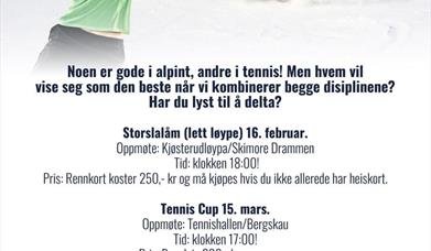 Mer info om arrangementene på plakaten.