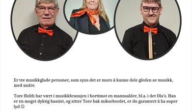 Tore Holdt - Elin Støa - Bjørn Harald Hansen