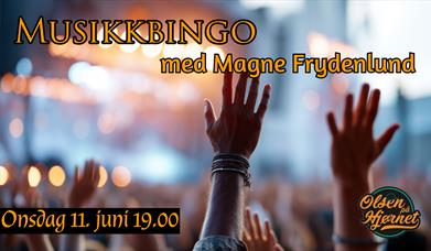 Musikkbingo med Magne Frydenlund