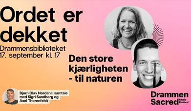 Samtalepartnerne med naturen i blikket