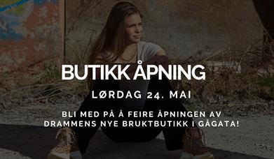 Bli med på åpningen av Drammens nye bruktbutikk, Urban Exchange, 24. mai – pent brukte klær for alle aldre