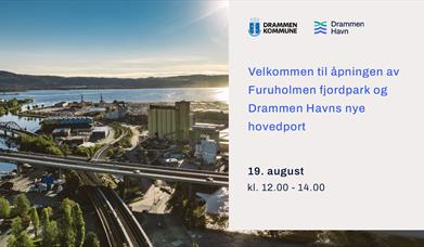 Åpning av ny park og Drammens nye port ut mot verden