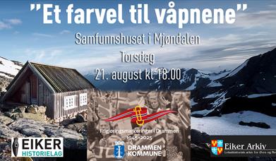 "et farvel til våpnene" - frigjøringsmarkering