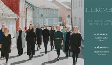 Det norske damekor. Foto: Mari Gjørv