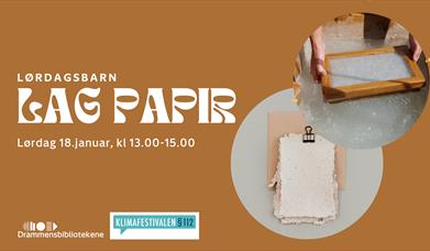 Lag papir på Drammensbiblioteket