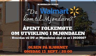 Da Walmart kom til Mjøndærn?