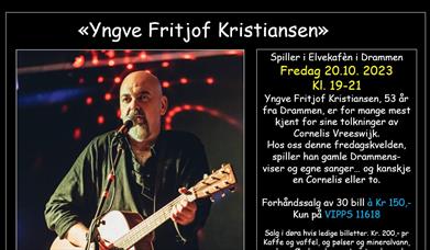 Yngve leverer alltid rikelig med gode fortellinger og god musikk.