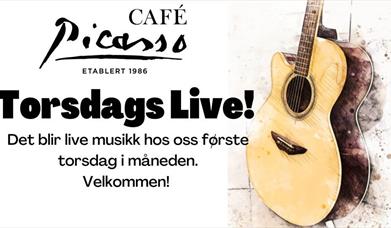 Livemusikk hver første torsdag i måneden