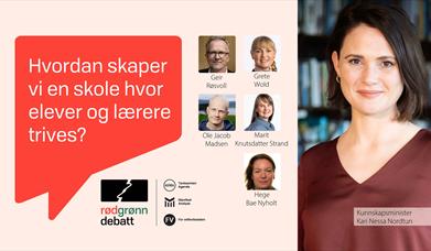 Kunnskapsminister Kari Nessa Nordtun kommer til Drammen.