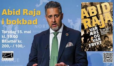 Abid Raja i Kulturkirken Fjell